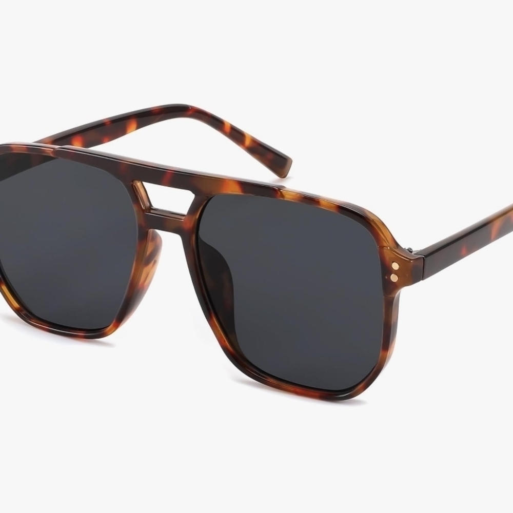 Tortoise Shell Square Sunglasses